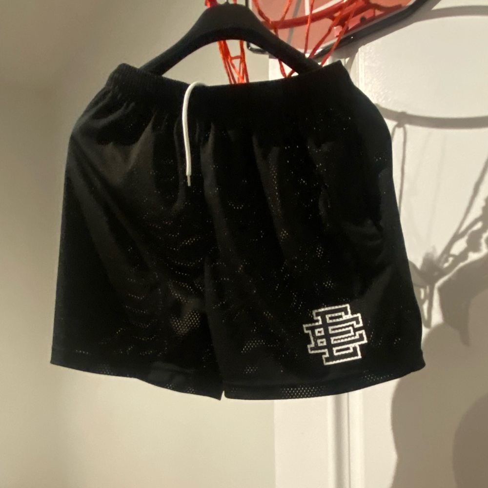 Black Logo Men's Shorts